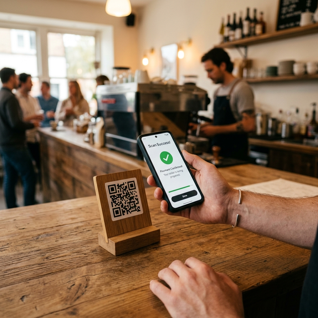 Instant QR interaction